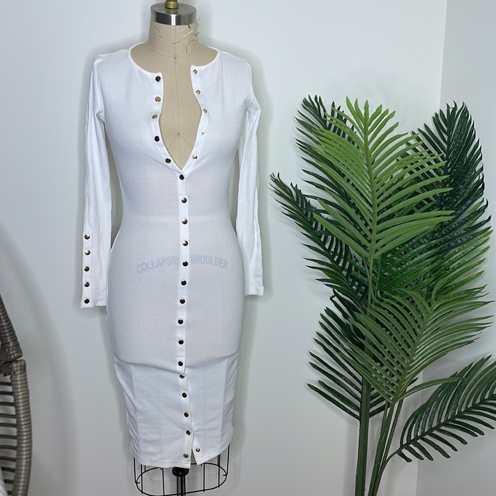 White button Dress